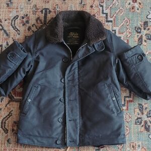 Iron Heart Oiled Whipcord N1 Deck Jacket